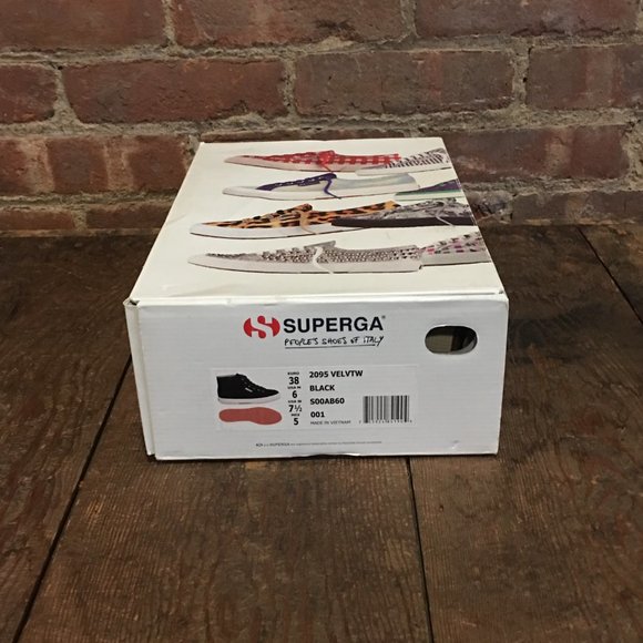 Superga Velvet High Tops NWT - Picture 2 of 7